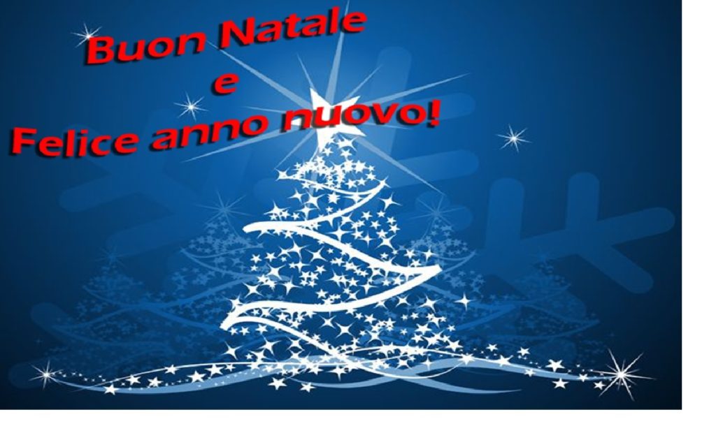 AUGURI DI BUON NATALE E FELICE ANNO NUOVO