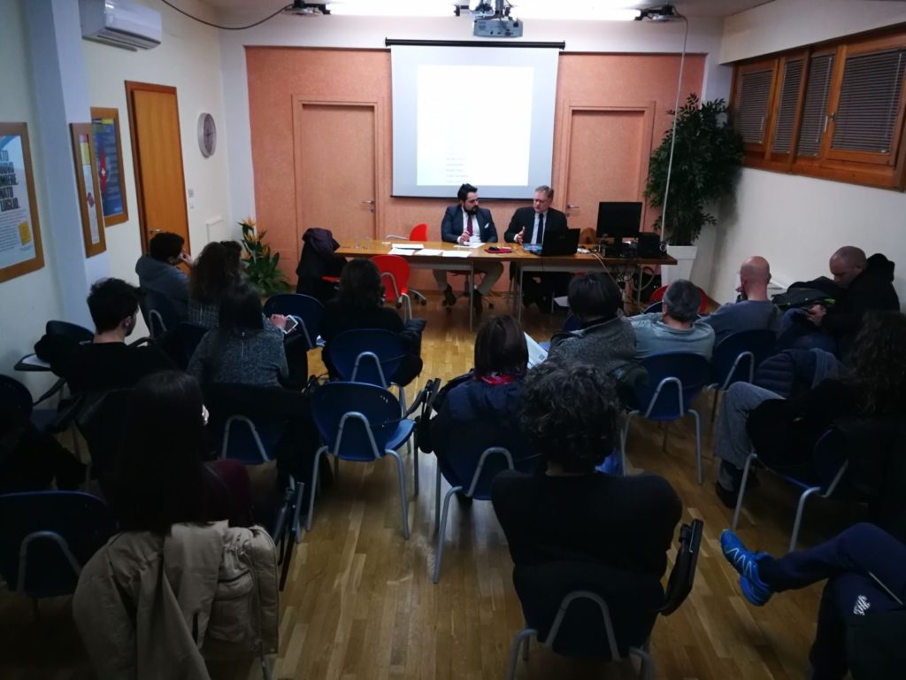 NICOLA GRAZIANI, CANDIDATO DI CIVICA POPOLARE, INCONTRA L’OPI DI AREZZO