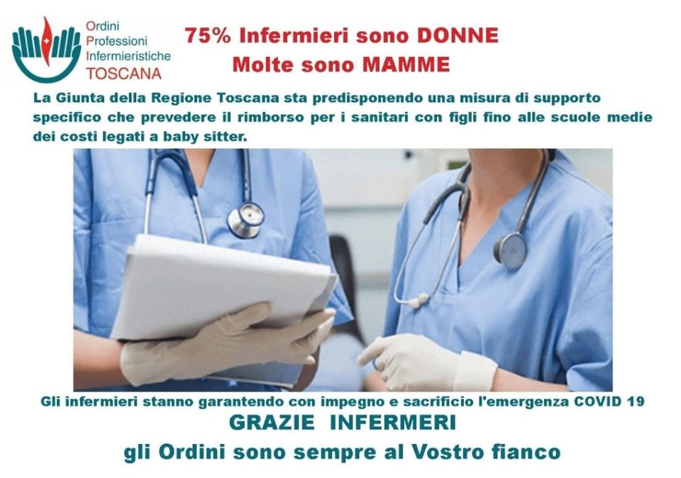 Supporto dalla regione per i sanitari con figli