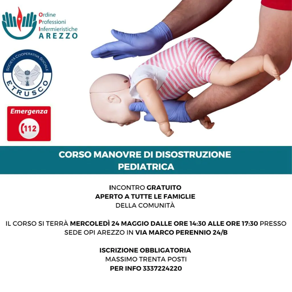 CORSO MANOVRE DI DISOSTRUZIONE PEDIATRICA